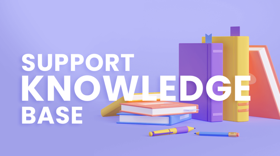 Image represents Support Knowledge Base Template