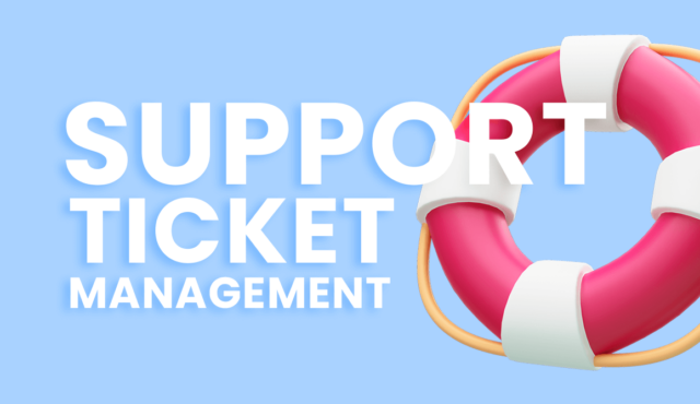 Support Ticket Management Kanban Board Template