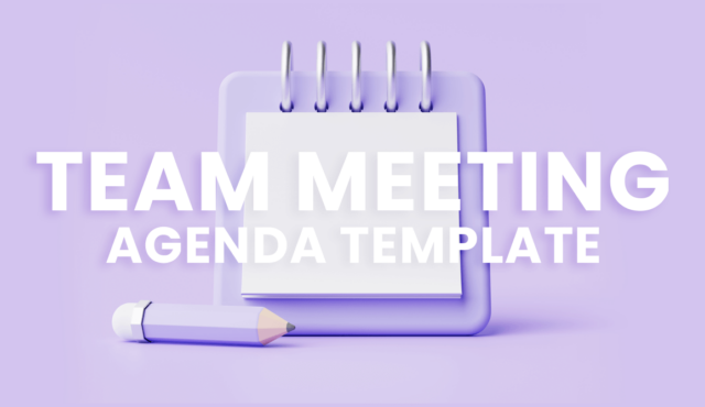 Meeting Agenda Kanban Board Template